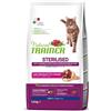 Trainer Natural Trainer gatto sterilizzato con prosciutto 1,5/3/10 kg crocchette gatti