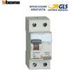 BTICINO SALVAVITA DIFFERENZIALE PURO BTICINO 25A 0,03 GC723AC25