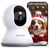 blurams Telecamera Wi-Fi Interno,2K Videocamera Sorveglianza,Rotazione a 360°,Vi