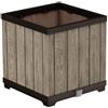 Keter Fioriera SIGNATURE Knock Down Planter Square Ashwood
