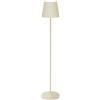 New Majestic Lampada da terra AGATA XL Sabbia (1 luce - 600 Lumen - 5 W - Bianco