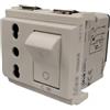 vimar spa Vimar Idea 16237.B Presa 2P T 16A P17/11 Intb Mt C16 Bianco