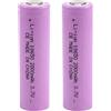 Avizar Confezione 2 Batterie al Litio Ricaricabili 3.7V 2000mAh Compatte Elettroniche