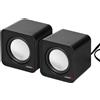 Audiocore Altoparlanti Computer PC USB 2.0 Potenza 2x3W jack da 3,5 mm Mini ROSS