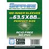 Red Glove - 100 Sapphire Sleeves Dark Green 63,5 x 88 Perfect Fit SPDARKGREEN