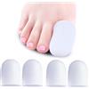 salefun Protezione Alluce, 4 pezzis copri alluce silicone, proteggi alluce, copri alluce