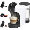 Woox Macchina Caffè a Capsule 4 in 1, 20 Bar, 1400W, Macchina Espresso Compatta