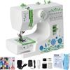 Qoosea Macchina da Cucire Elettronica Portatile, Qoosea 12 Punti di Cucitura Mini Macch