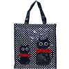 Or&My Shopper Borsa Donna in Plastica Busta Spesa Casual Universale Fantasia Gat