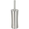 Wenko 16742100 Portascopino per WC Pieno Fiacco, 10,1 x 37,5 x 10,1 cm, Satinato