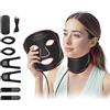 Does not apply Maschera Viso a LED per Terapia a Luce Rossa per Viso E Collo, Maschera a LED pe
