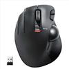 ELECOM Mouse trackball ELECOM mancino 2,4 GHz wireless facile controllo del pollice