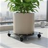 Sottovaso con Ruote Anti-Perdita Portavaso Struttura Robusta per Balcone, Casa