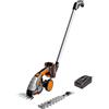 18V (20V MAX) Cesoia per Erba a Batteria, Tagliasiepi Telescopico WG801E.3, Set