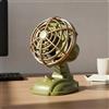 Ventilatore USB Ricaricabile Ventilatore Retrò da Tavolo per Dormitorio,