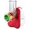 Moulinex DJ756G Fresh Express Plus Rosso, Bianco grattugia elettrica