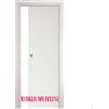PORTA SCORREVOLE CIECA LISCIA MICROTEC BIANCO FRASSINATO 210x90 CM INTERNO