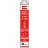 Telwin 802620 Elettrodi Rutili per Saldatura D. 4 mm, 0.1 V, Grigio, 4 blister, Set di 8 Pezzi