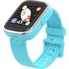 ODS | Radiocom Smartwatch Blu, waterproof per bambini con doppia fotocamera, con torcia, Memoria Interna 512 MB, Resistente all'Acqua IP66, Ricarica Magnetica