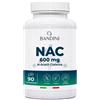 BANDINI ® NAC N Acetil Cisteina 600mg 90 Compresse con Acetyl Cisteina Fornitura 3 mesi