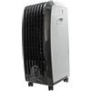 MPM MKL-01 climatizzatore evaporativo refrigeratore d'aria portatile oscillante, funzione umidificatore purificatore aria, serbatoio 8L, cassetto ghiaccio