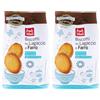 Baule Volante, Biscotti del lagaccio di farro bio, 280g (Confezione da 2)