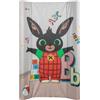 Tataway Bing piano cambio con sponde, materassino fasciatoio da tavolo per bambini con grafiche dei personaggi Bing, misure 81x50x9,5 cm