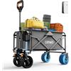 Carrello Elettrico Pieghevole, Carretto a Mano Pieghevole Con Motore E Freni, 10