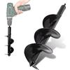 Fishtec Trivella per Trapano Ø90mm x 25cm Punta in Acciaio per Giardinaggio Scava Buche