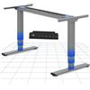 FLEXISPOT Scrivania regolabile in altezza EC5S-Lite-EU, senza piano, grigio - N