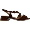 GIANMARCO SORELLI 3057/RIVA sandalo donna sigaro Made in Italy