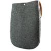 M.R.K.T. Borsa A Spalla Grigia Soren Da Uomo M.R.K.T. #535440B 17'x13'x3' OS NWT
