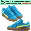 PUMA FENTY × Puma Creeper Phatty Speed Blue Lime Pow 396403-02 taglia uomo
