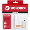 VELCRO Brand Nastro a strappo autoadesivo, tagliabile, Bianco 20mm x 7,5m | Nastro a strappo autoadesivo, versatile e resistente, per casa, ufficio, garage e decorazioni