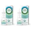 Rinazina Aquamarina Spray Nasale Ipertonico con Acqua di Mare ed Eucalipto, Dona Sollievo dalla Congestione Nasale da Raffreddore e Rinosinusite, 20 ml (Confezione da 2)