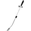 Kinzo Brucia Erbacce da Giardino 80 cm - Bruciatore a Gas con Fiamma Regolabile - Lanciafiamme Portatile per Erbacce - Estirpatore Erbacce Senza Fili per Esterni e Giardino