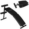 TechFit Power 100 Panca da Allenamento Nera, Panca Palestra Multifunzione con Altezza Regolabile per Esercizi di Sollevamento Pesi e Tonificazione a Casa