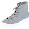 Saturdays NYC Sneakers Alte In Suede Grigio Mike 315MIKE $225 NUOVO