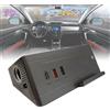 SC0 MULTIPRESA CARICABATTERIE DA AUTO ACCENDISIGARI USB WIRELESS STAZIONE RICARICA