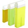 SC0 3 RICARICHE RULLO CERETTA CERA DEPILAZIONE EPILAZIONE MANIPOLO 100ml. CARTUCCE