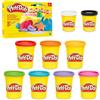 Play-Doh, Mes Couleurs préférées, Pack de 9 Pots de pâte à Modeler, Loisirs créa