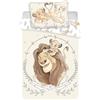 Disney, Il Re Leone, Simba e Mufasa, set di biancheria per lettino, copripiumino