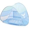 Ludi - Piscina multifunzione per bambini - Piscina Pop-Up - Tenda anti UV 50 e rete - Protegge da vento, sole e sabbia - Piscina e tenda da spiaggia - 10 mesi