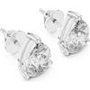 Senza marchio Orecchini certificati VVS1 D Lab Grown Diamond Promise Wedding Stud in oro 14k