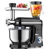 Homlee 5 In 1 Impastatrice Planetaria,1800W-Con Tritacarne,1.5L Per Succhi,Tagli
