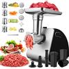 COOCHEER Tritacarne Elettrico 2000W, 5 in 1 Multifunzione Tritacarne Tritatutto