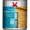 V33 Flatting Acqua-Gel Per Legno per Esterno 0,750 ml.Noce Scuro Satinato
