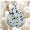 JM-IMPORT Giada Kiwi 36 Carati - Pendente Cabochon Pietra Naturale - Nuova Zelanda