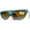 Cebe Occhiali Da Sole Vintage CEBE 949 Originali Francia Anni 90 Blu Specchiati Nuovi