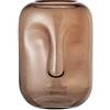 Bloomingville Vaso marrone, vetro